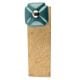 2 Pieces Solid Forest Green Square Ceramic Door Stopper